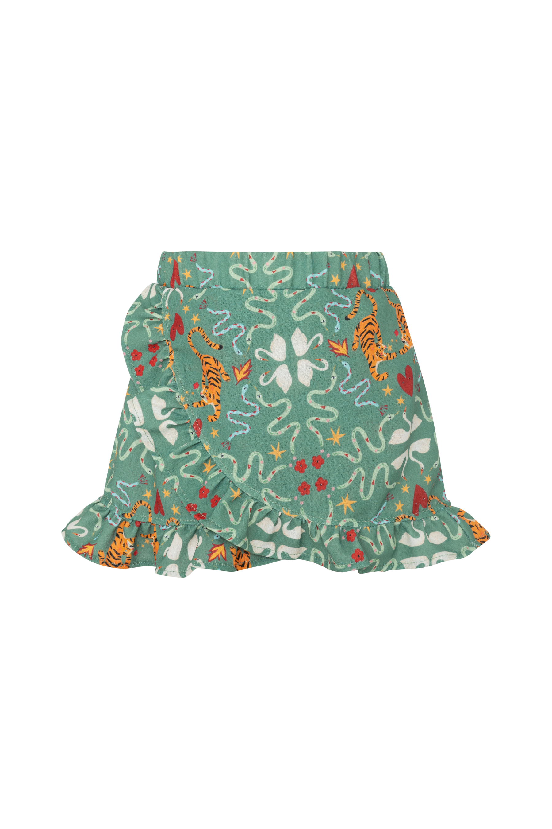 Jully Skirt Tigres In Love Verde