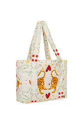 Maxi Bag Tigres In Love Crudo