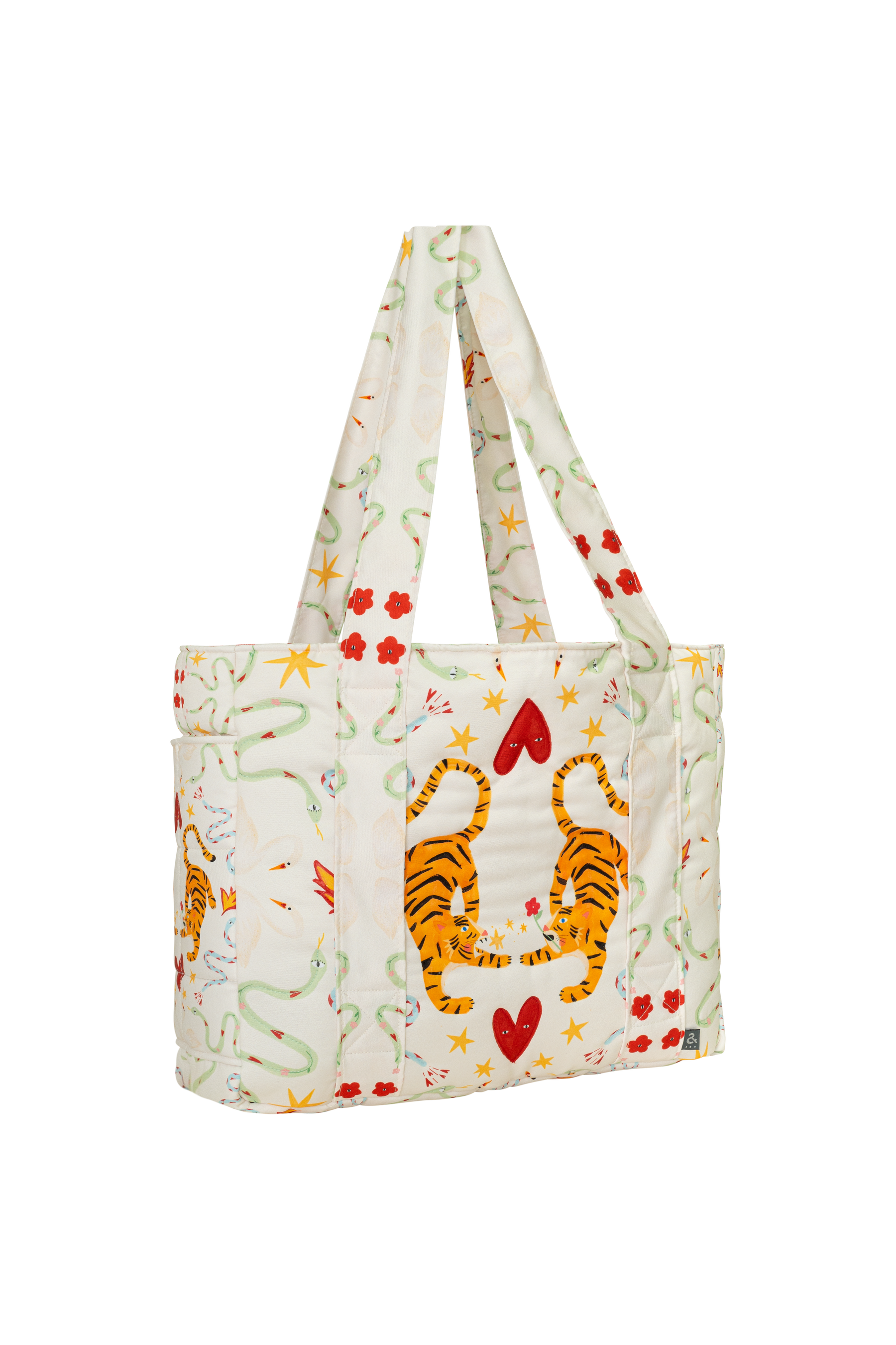 Maxi Bag Tigres In Love Crudo