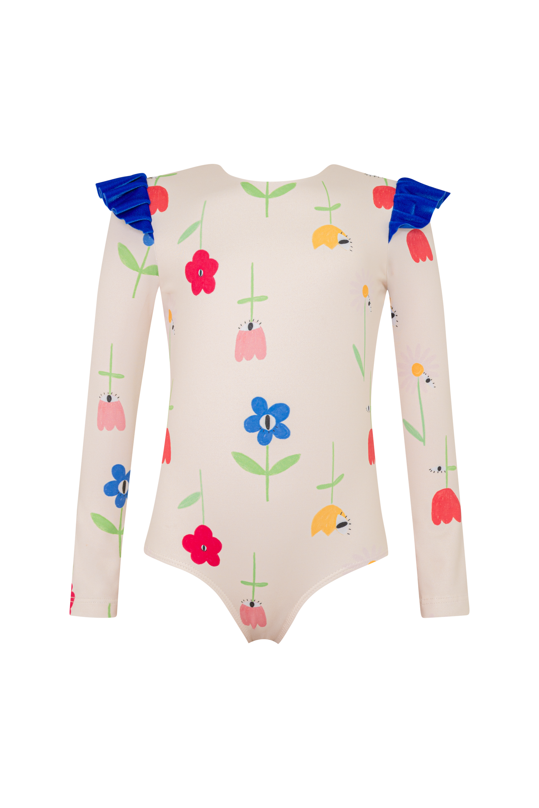 Wings Longsleeve Baby Jardín Mágico Crudo
