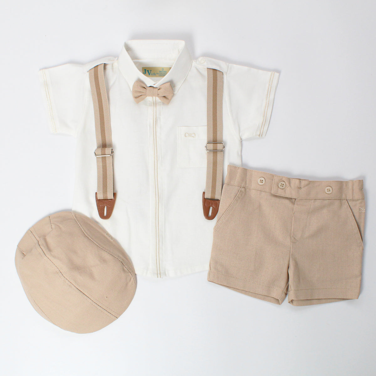 Conjunto Corto Tirantes Camel