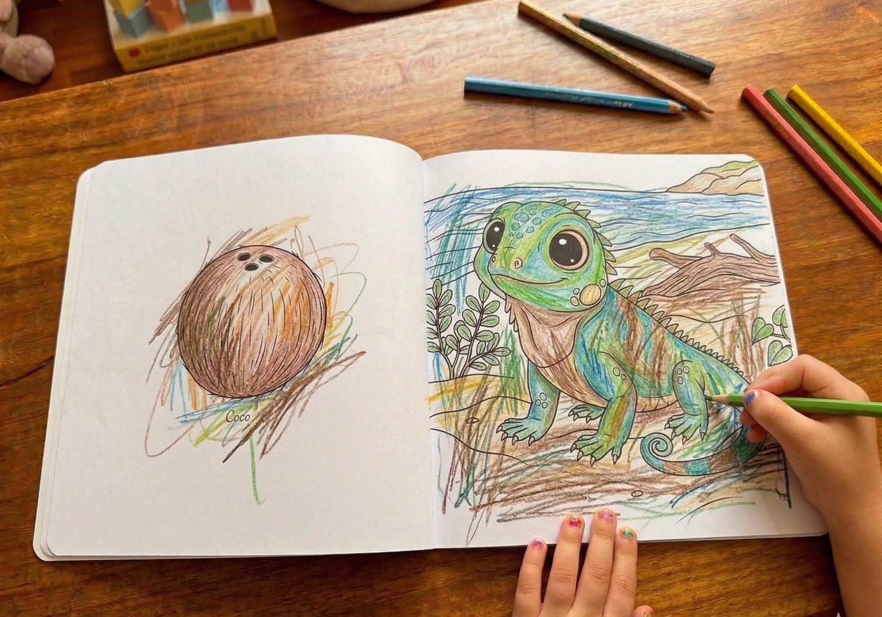 Libro Para Colorear Animales De Colombia - Minibhu