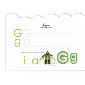 Libro Borrable Abecedario