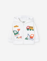 Saco Cárdigan Polar Rocky