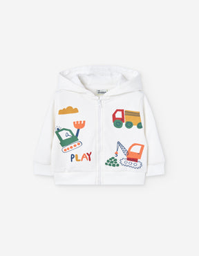 Saco Cárdigan Polar Rocky