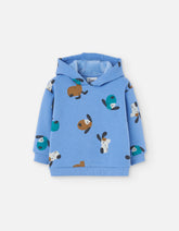 Saco Fleece Blue Woof