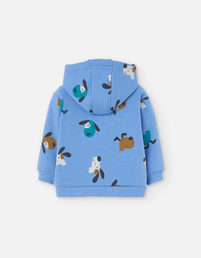 Saco Fleece Blue Woof