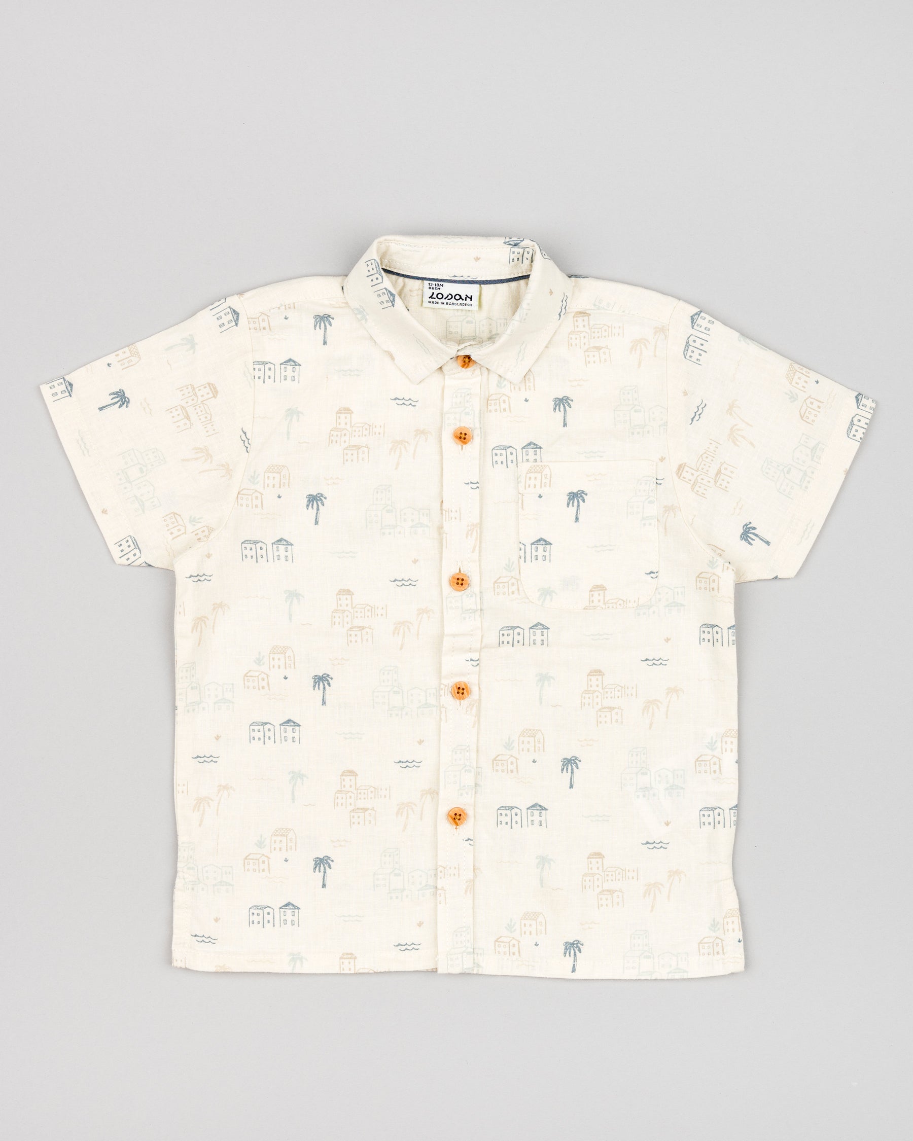 Camisa Manga Larga Lino Menorca