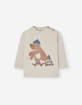 Camiseta Let´s Skate - Minibhu