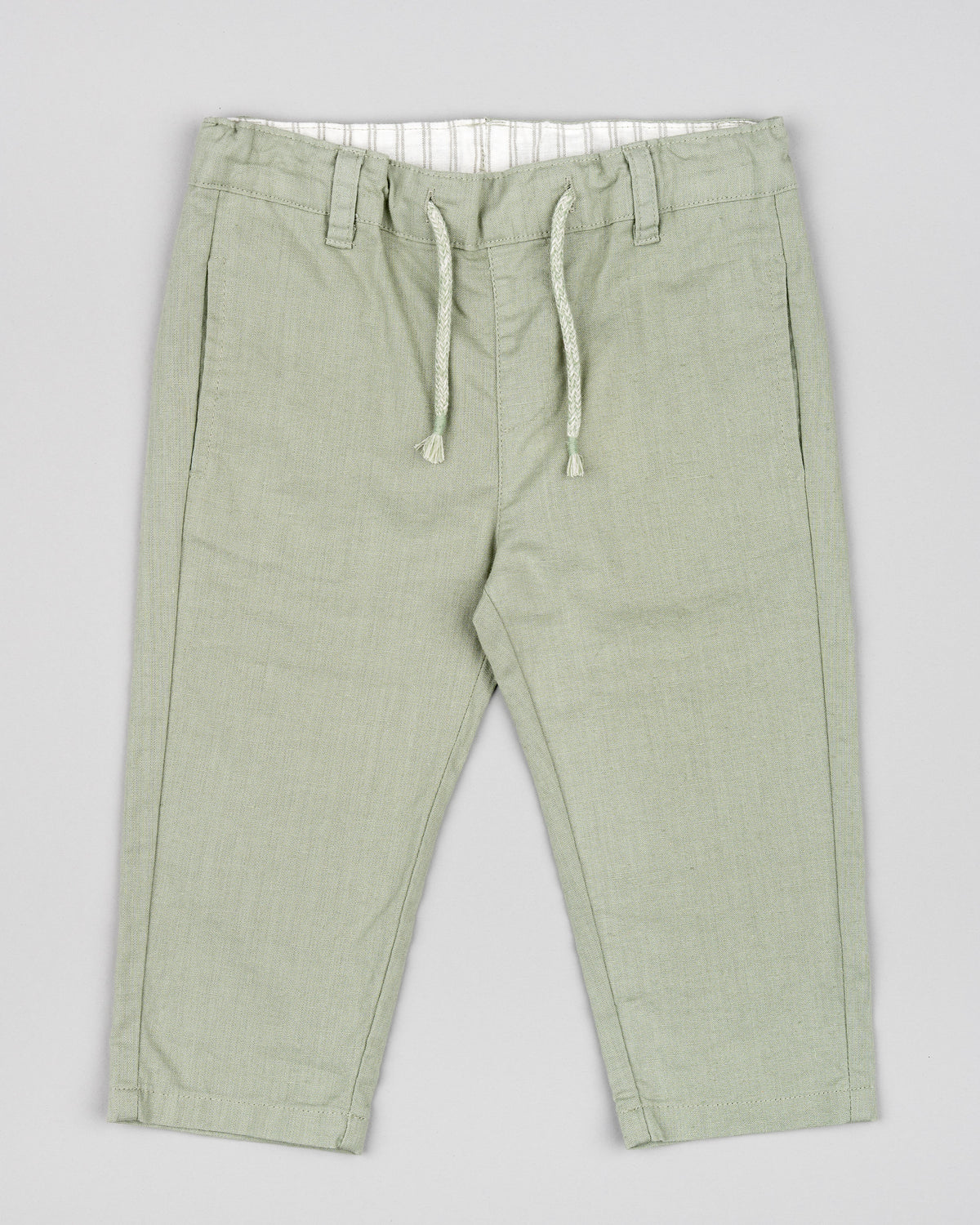 Pantalón Lino Light Green Rey León