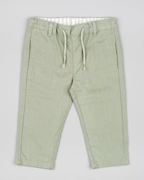 Pantalón Lino Light Green Rey León Losan