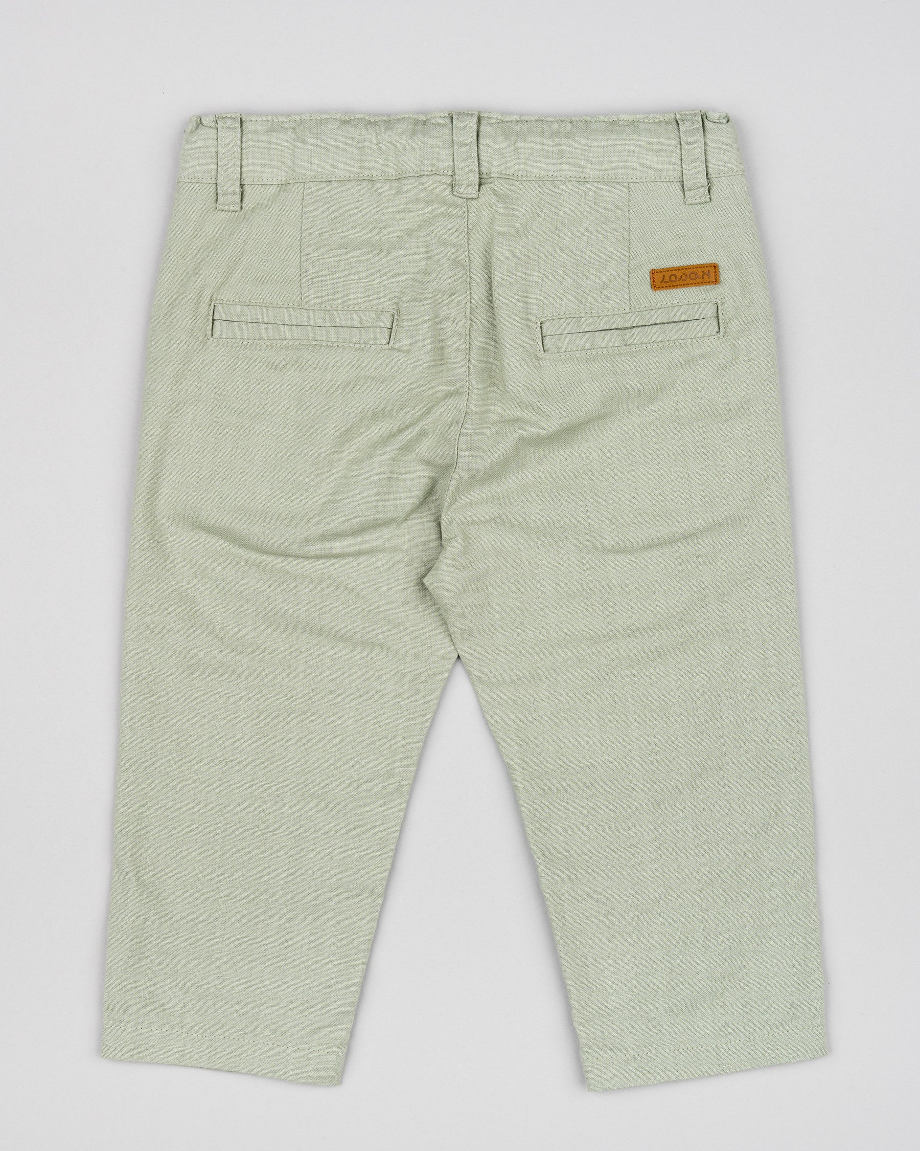 Pantalón Lino Light Green Rey León Losan