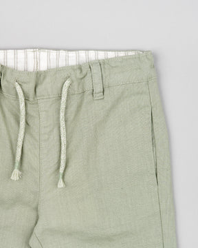 Pantalón Lino Light Green Rey León Losan