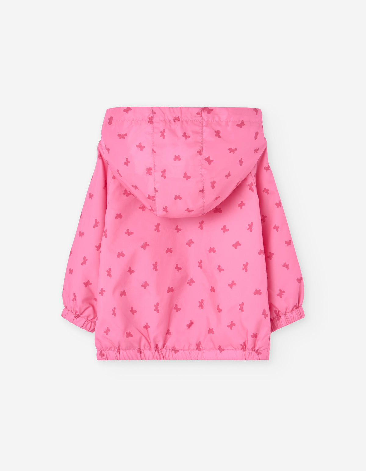 Parka Nylon Rosa Gerberas
