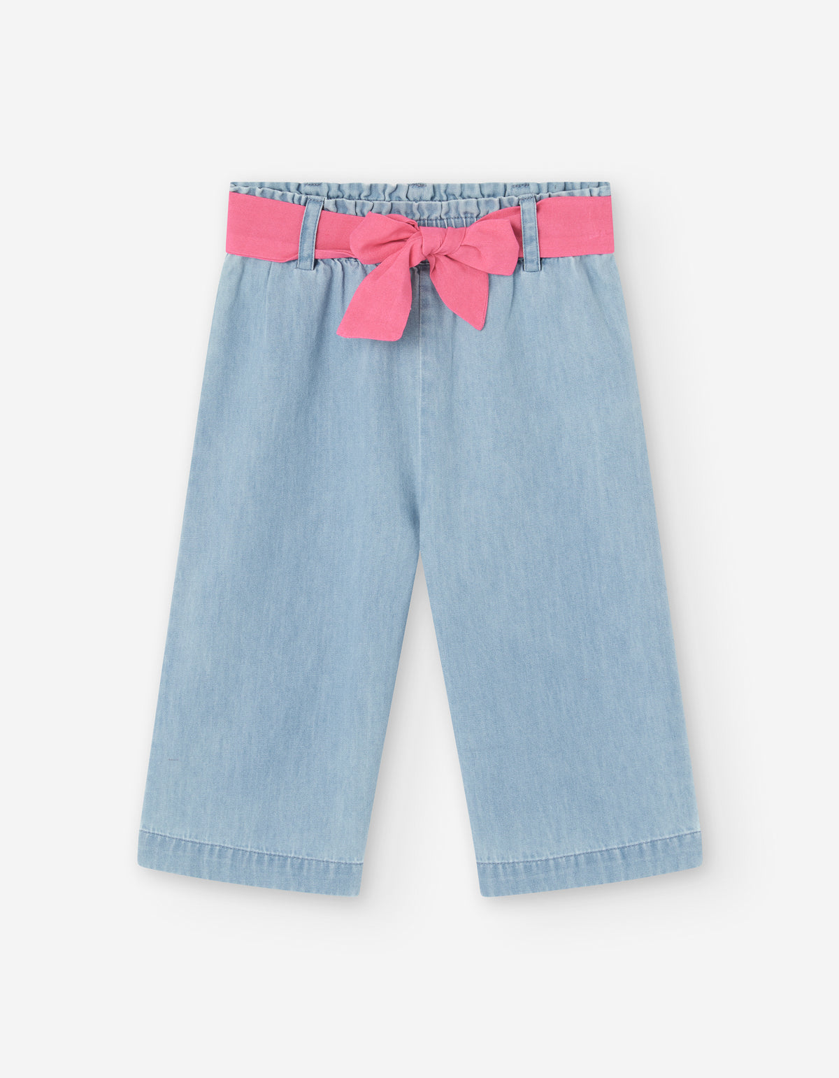 Pantalón Chambray Gerberas