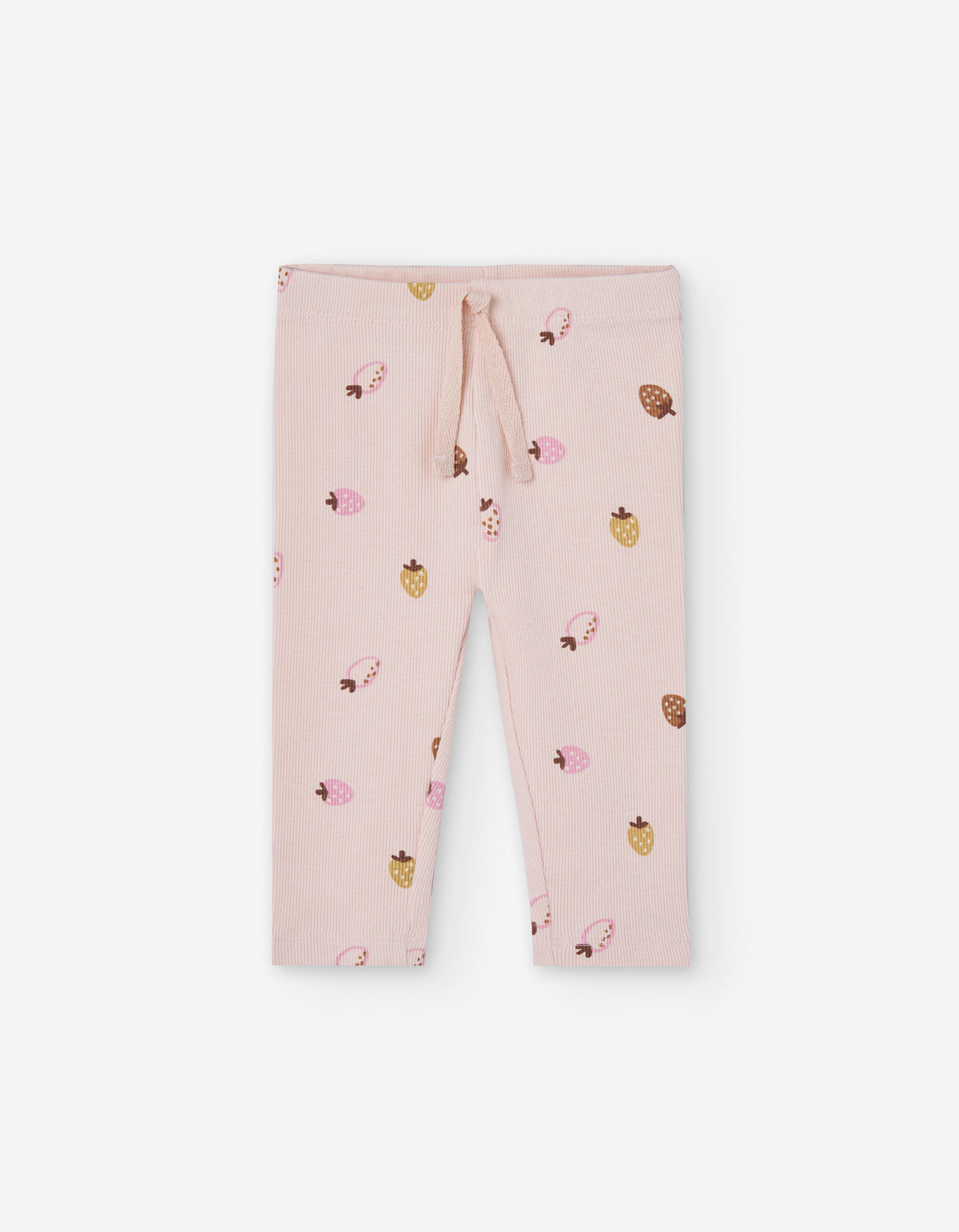 Leggings Rib Fragolina - Minibhu