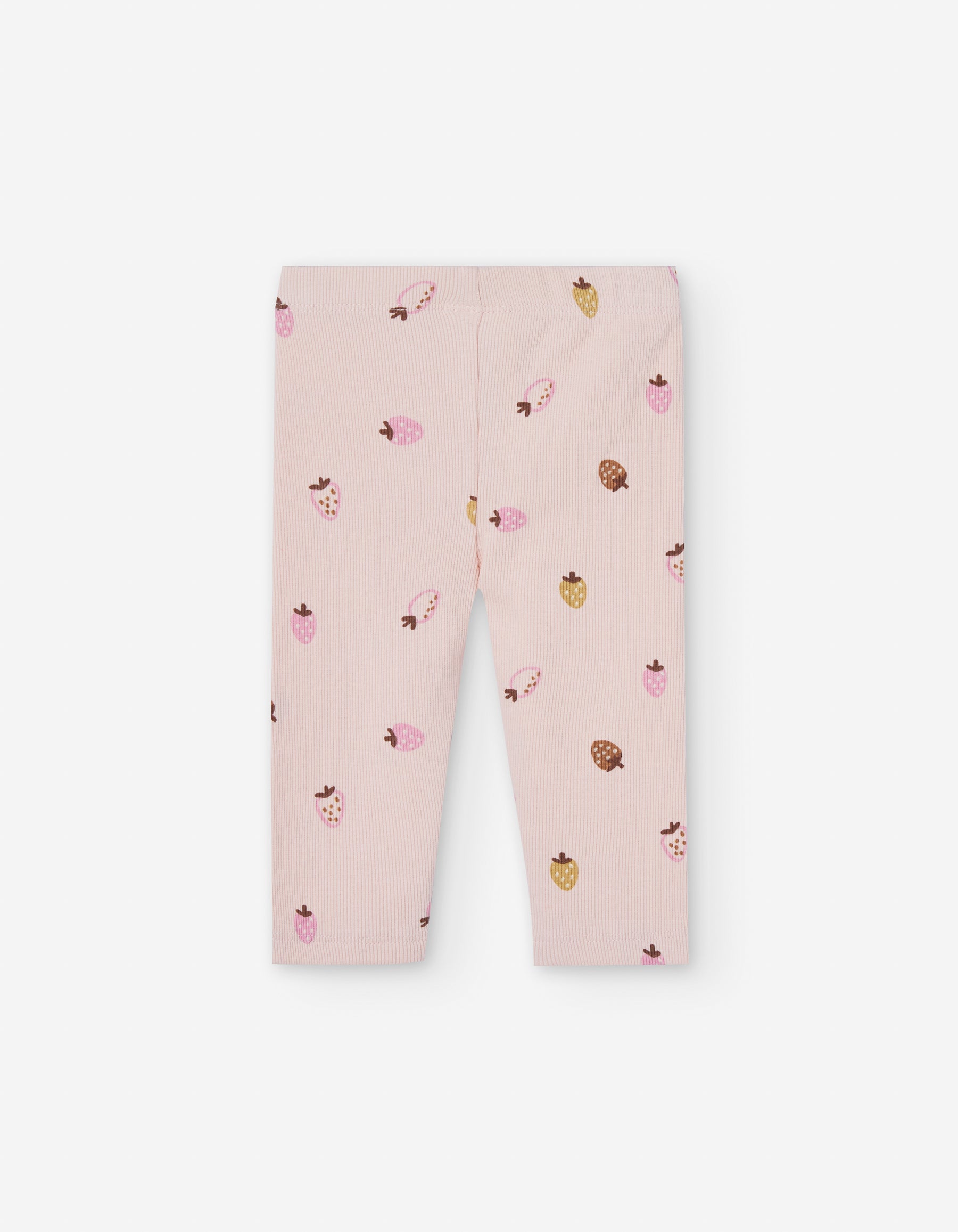 Leggings Rib Fragolina - Minibhu