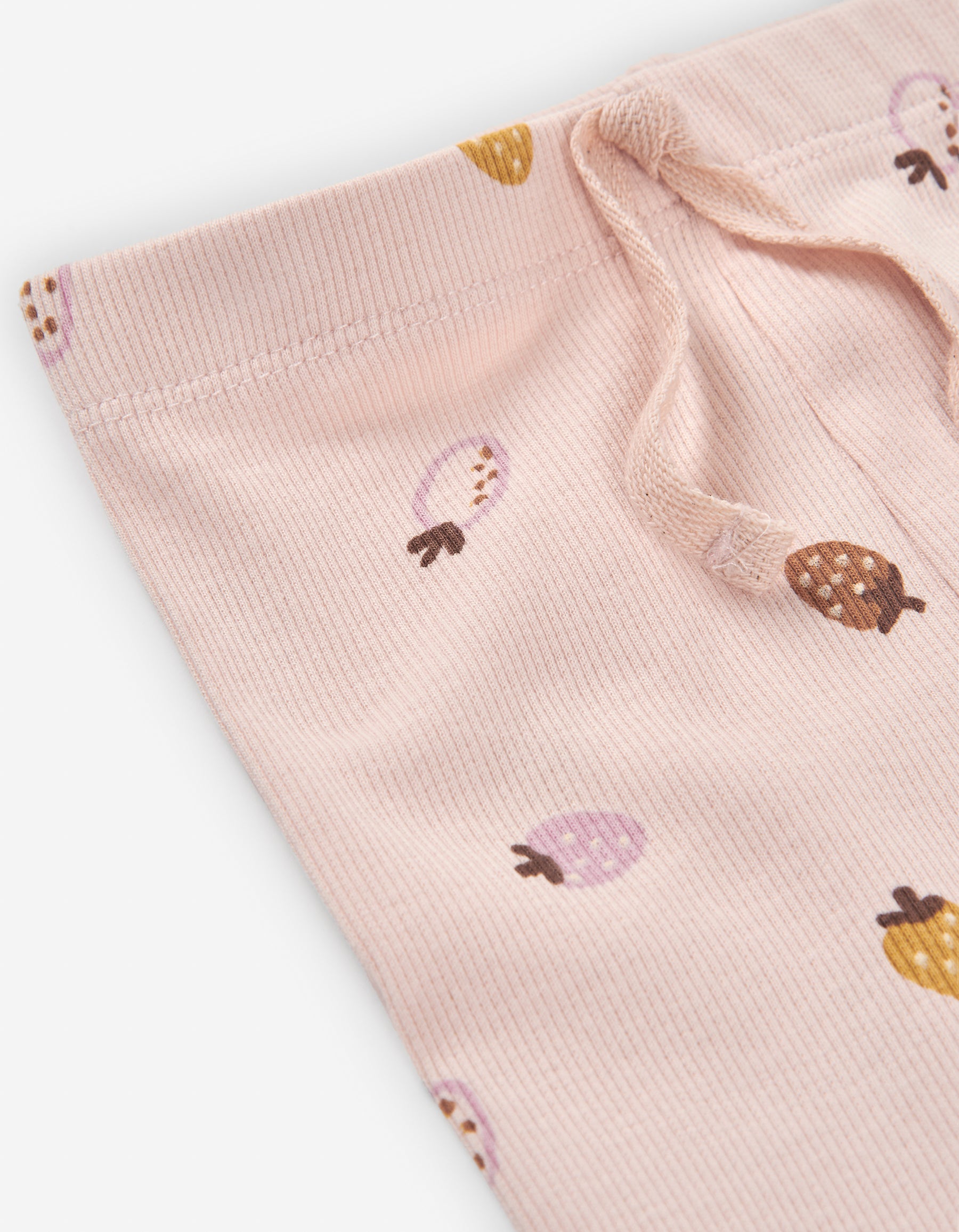 Leggings Rib Fragolina - Minibhu