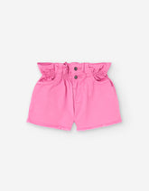 Short Pantalón Rosa Gerberas
