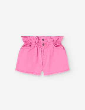 Short Pantalón Rosa Gerberas