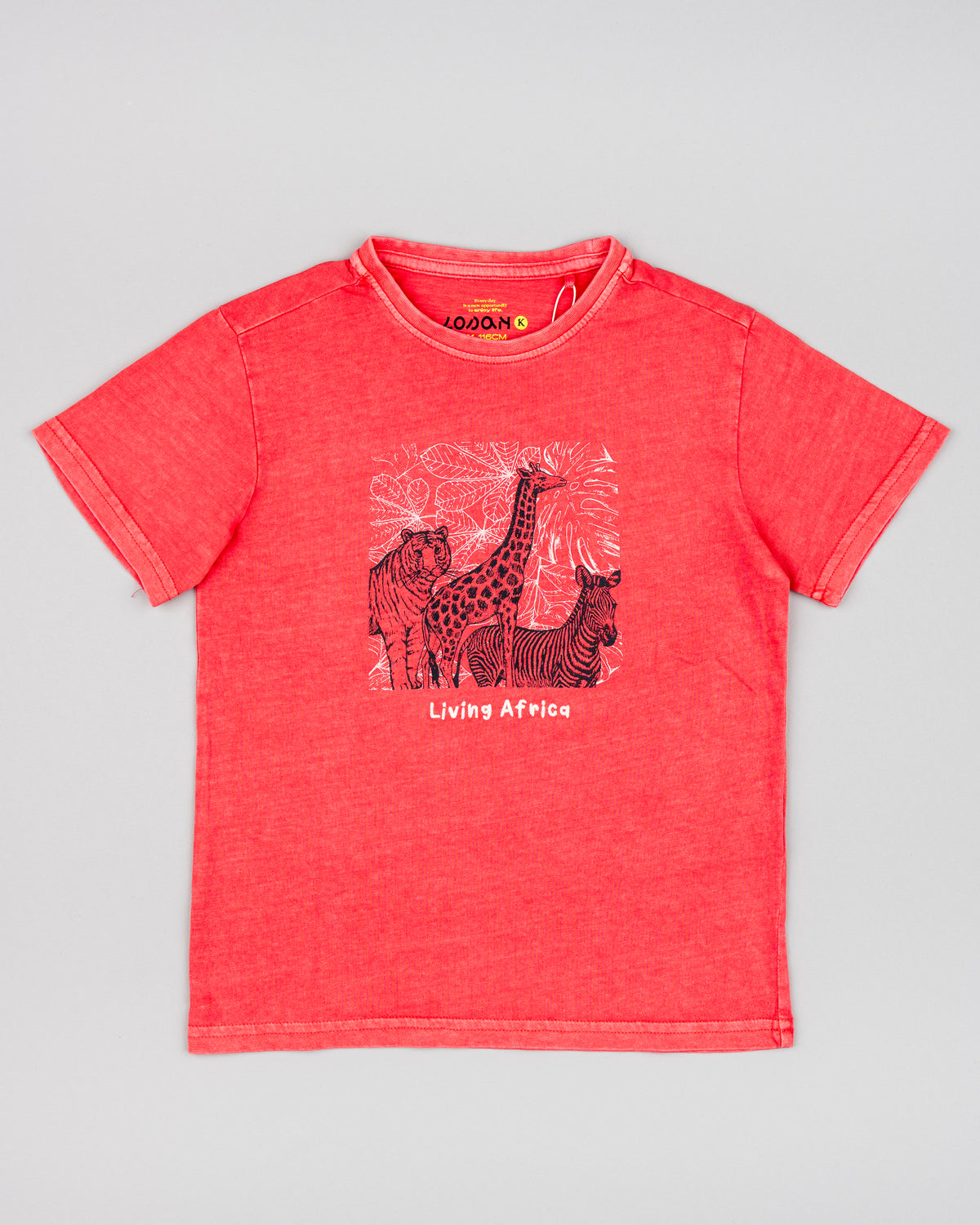 Camiseta Estampada Living Africa Kenia