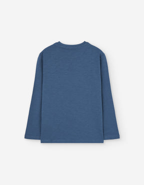 Camisa Blue Back To Basics - Minibhu