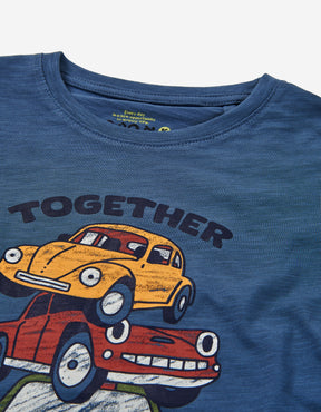 Camisa Blue Back To Basics - Minibhu