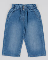 Pantalón Denim Acanalado - Minibhu