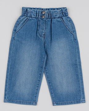 Pantalón Denim Acanalado - Minibhu