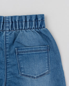 Pantalón Denim Acanalado - Minibhu