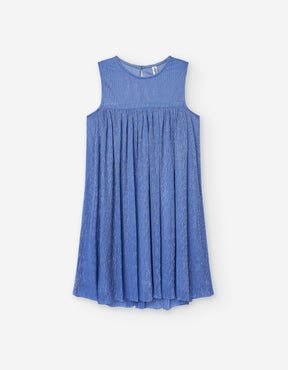 Vestido Lurex Cerulean