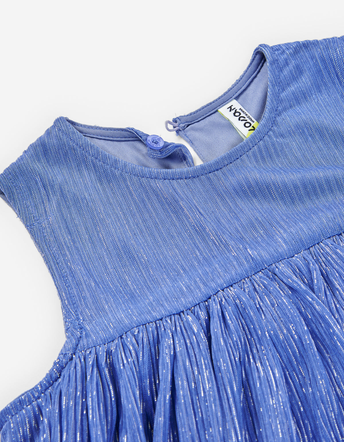 Vestido Lurex Cerulean