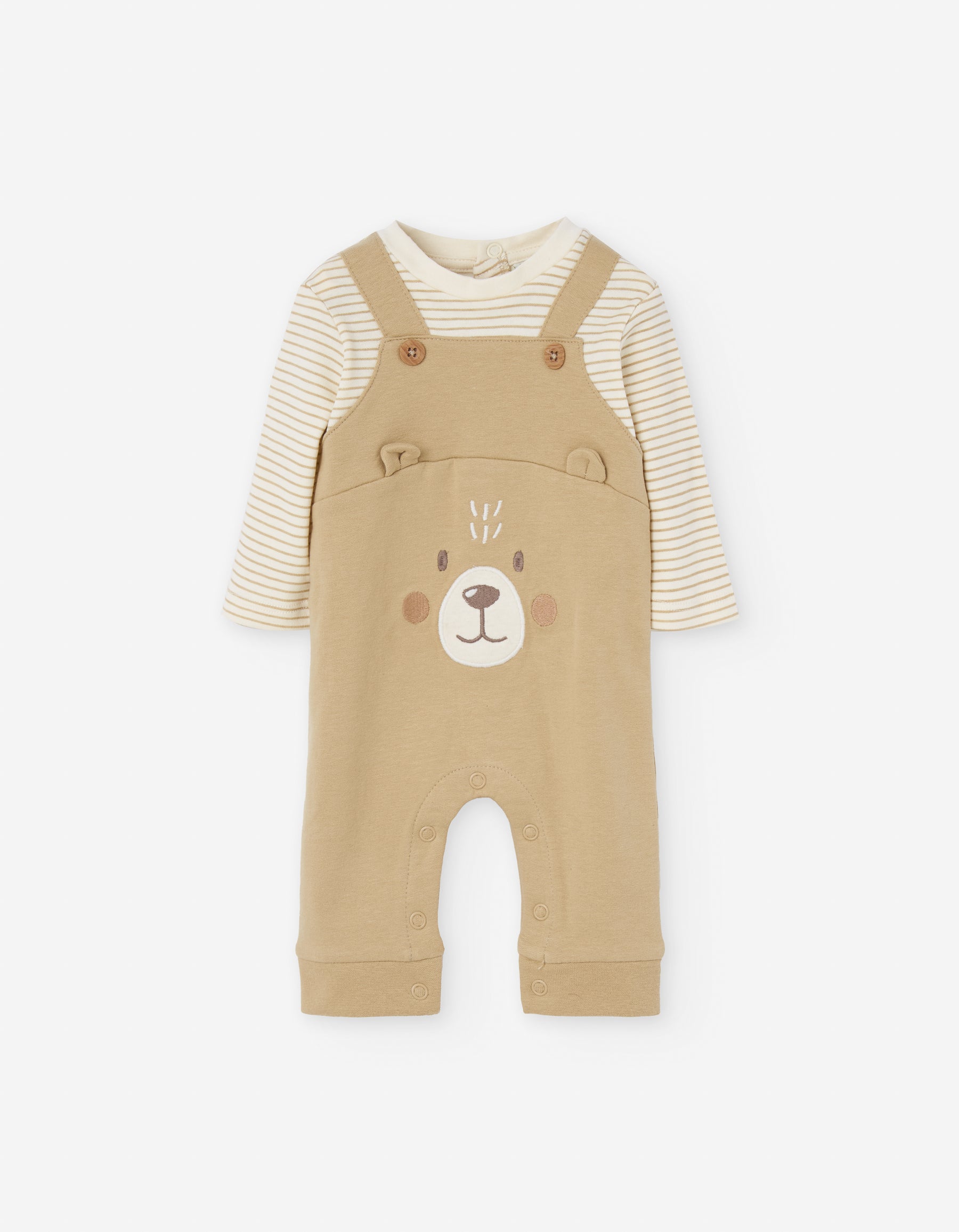 Overall Fleece Forest Friends