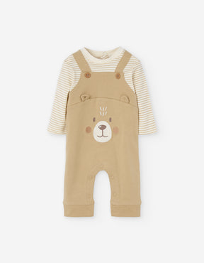 Overall Fleece Forest Friends