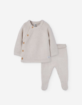 Set Tejido Beige Little Friends