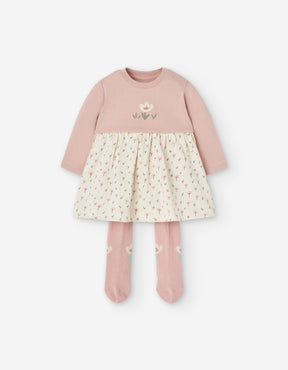 Conjunto Vestido y Medias Forest Friends - Minibhu