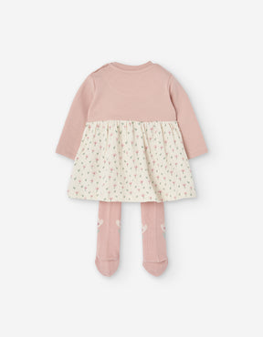 Conjunto Vestido y Medias Forest Friends - Minibhu