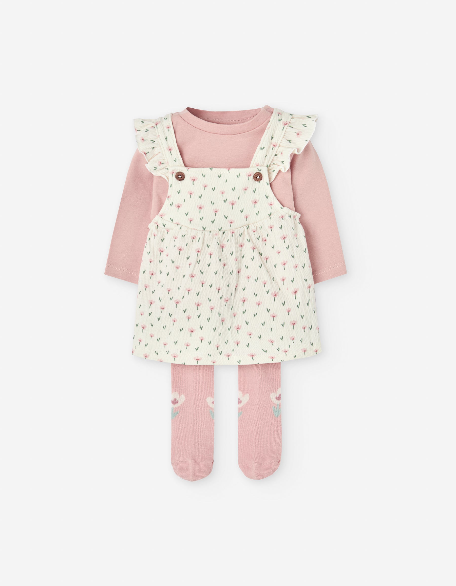 Conjunto Vestido y Medias Forest Friends - Minibhu