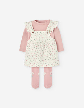 Conjunto Vestido y Medias Forest Friends - Minibhu