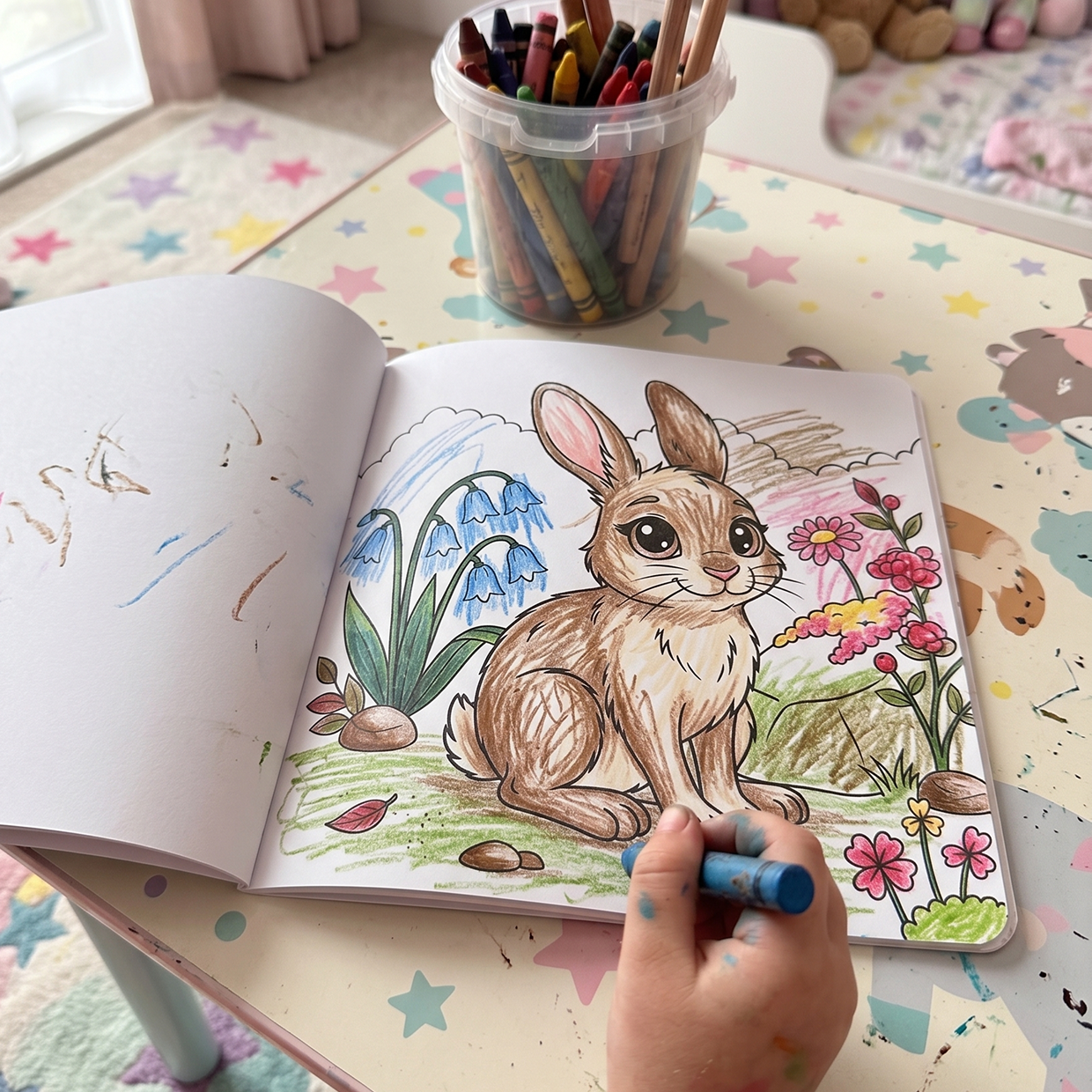 Libro Para Colorear Animales Del Bosque
