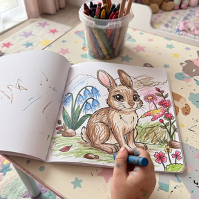 Libro Para Colorear Animales Del Bosque