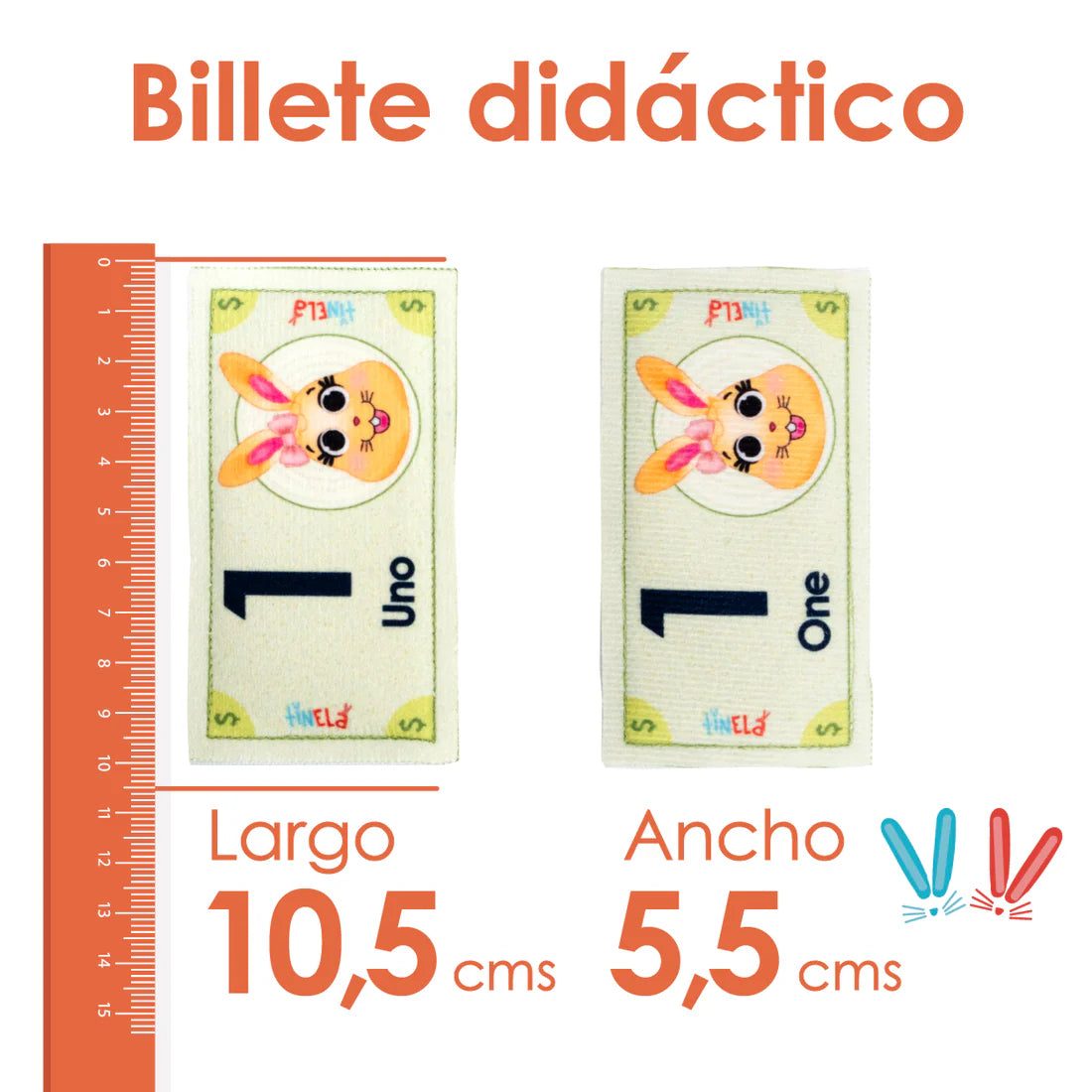 Dinero Didáctico Del #1 al #20
