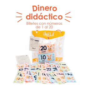 Dinero Didáctico Del #1 al #20