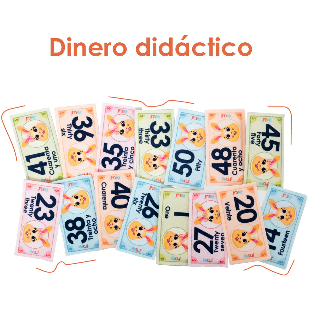 Dinero Didáctico Del #1 al #50
