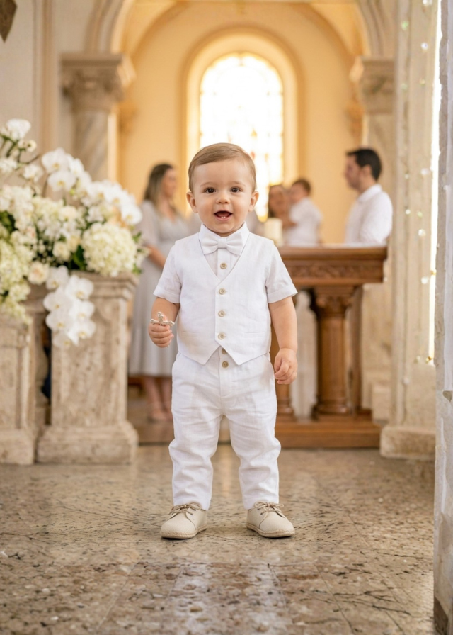Conjunto Blanco Ceremonia