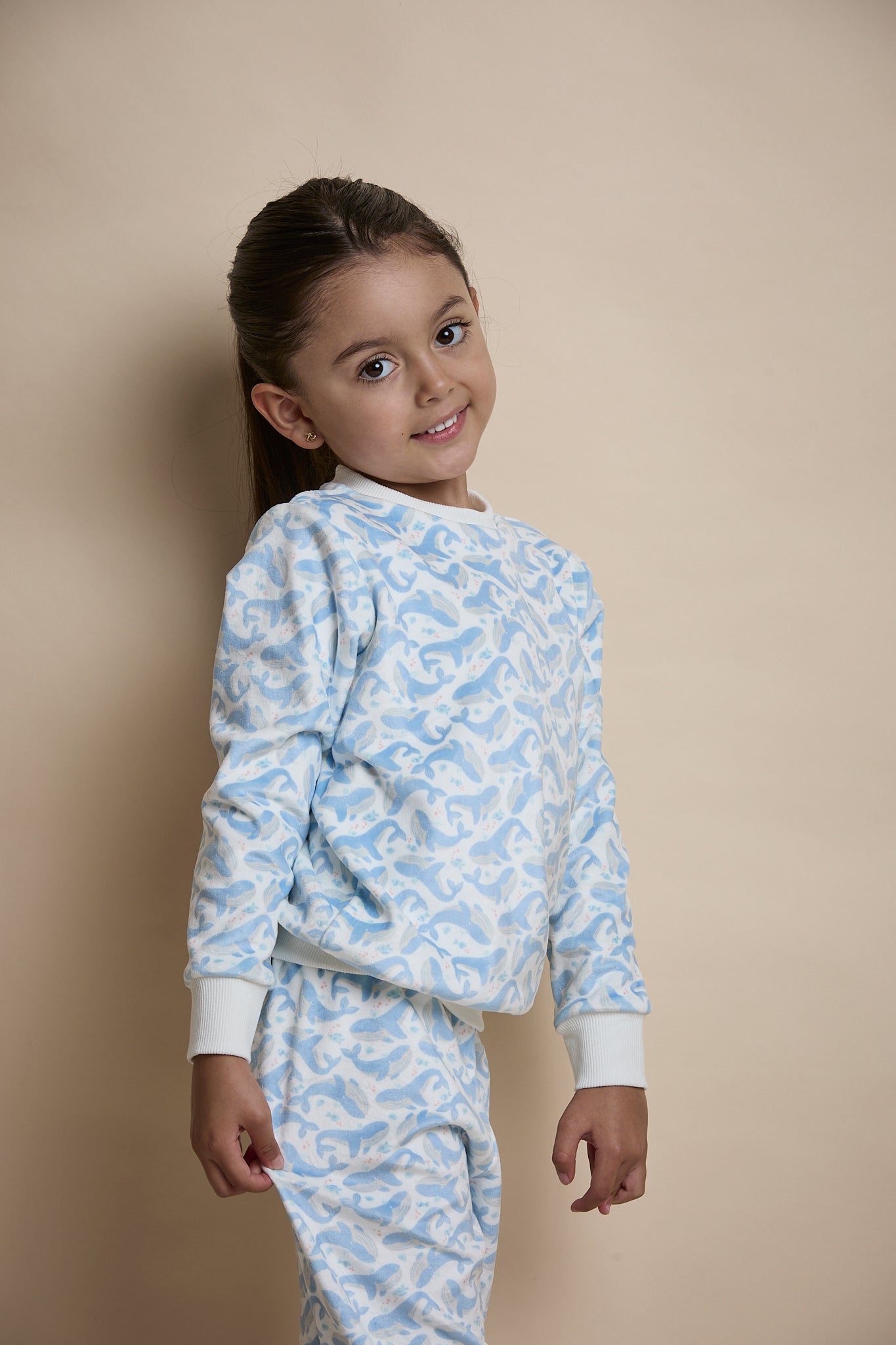 Pijama 2 Piezas Ballenas Unisex - Minibhu
