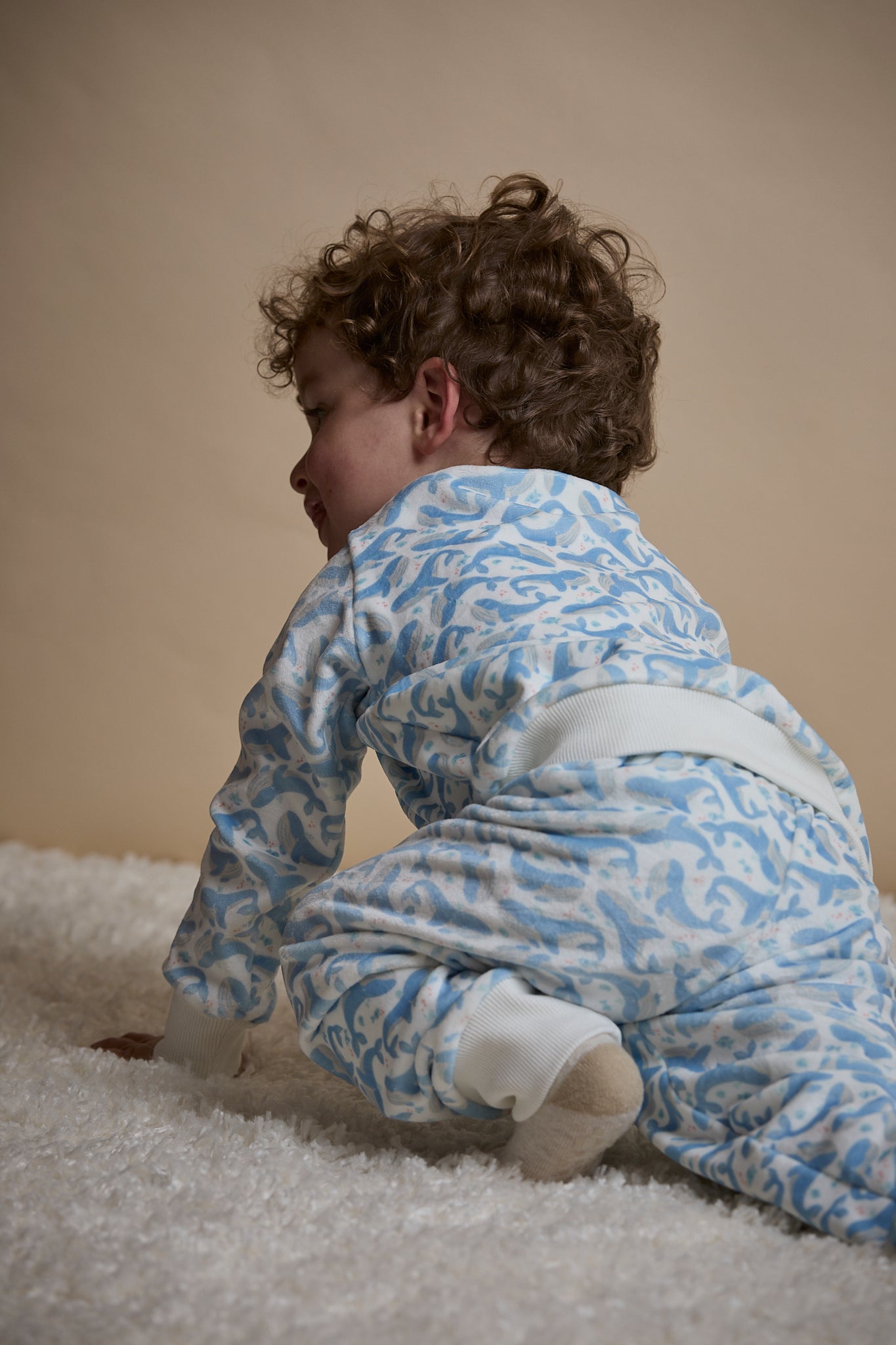 Pijama 2 Piezas Ballenas Unisex - Minibhu