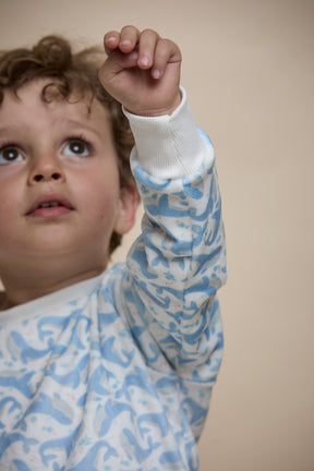 Pijama 2 Piezas Ballenas Unisex - Minibhu