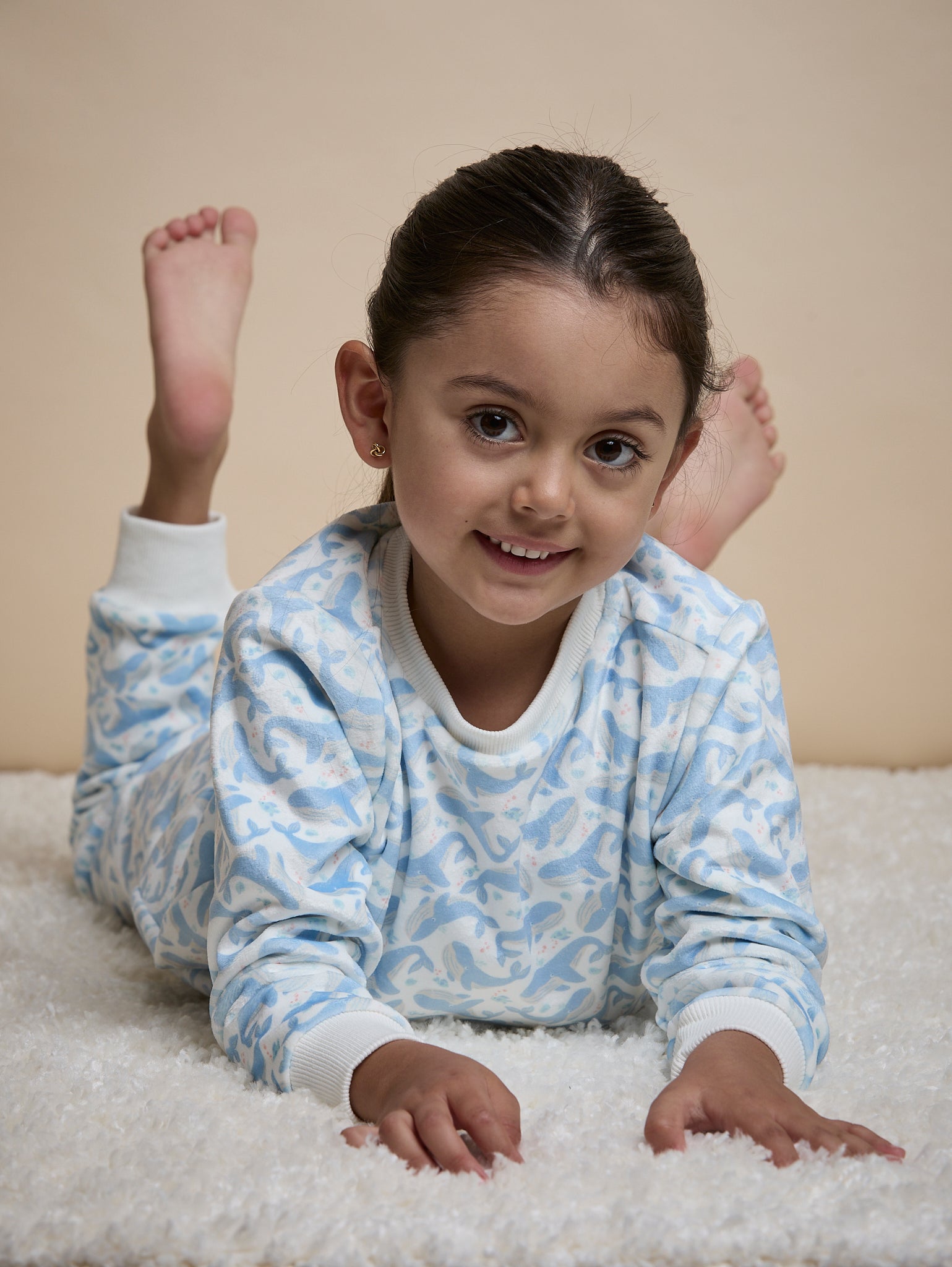Pijama 2 Piezas Ballenas Unisex - Minibhu