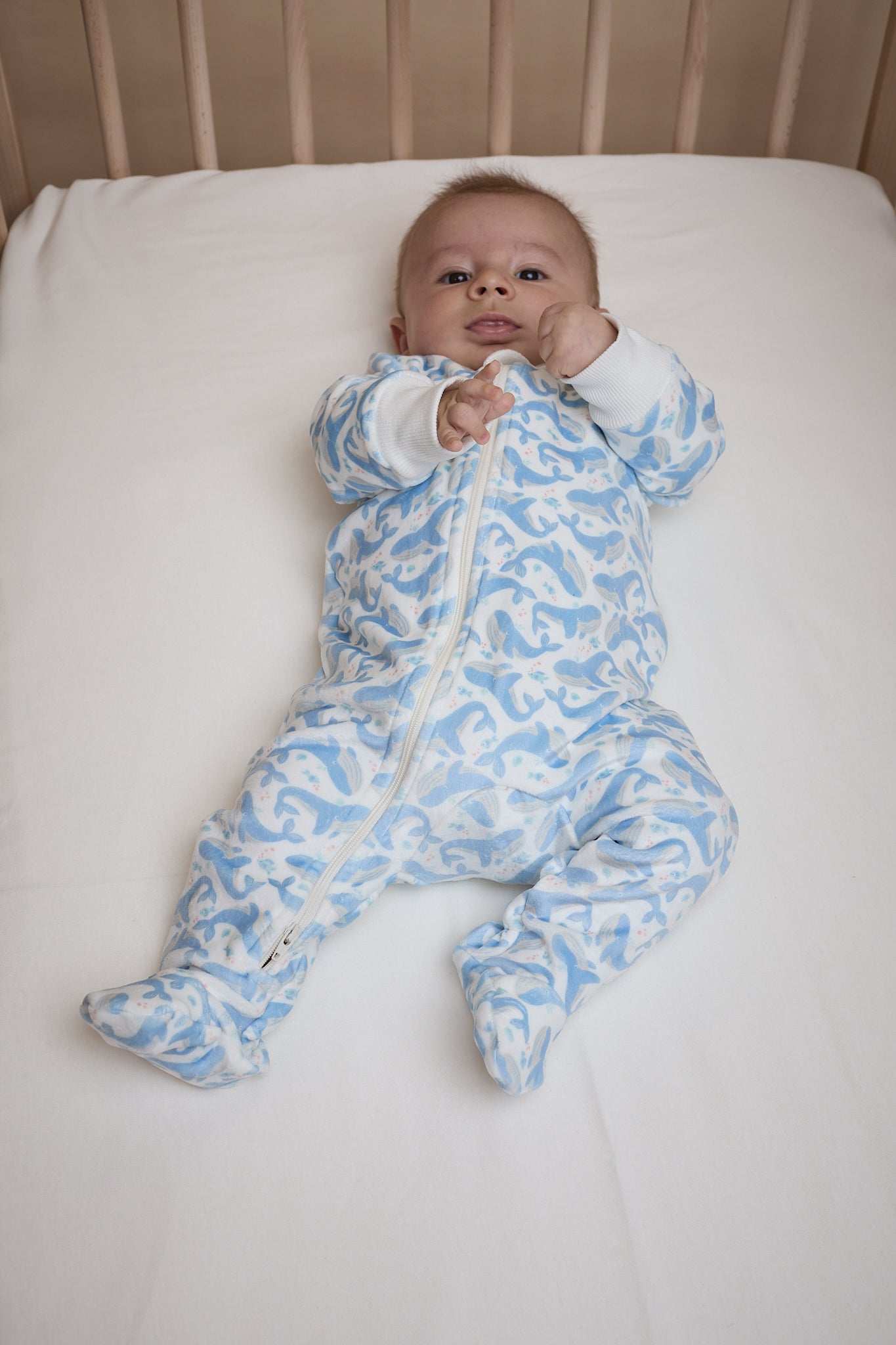 Pijama Enteriza Ballenas - Minibhu